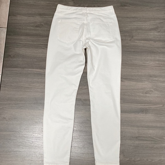 EVERLANE HR Skinny in Ivory size 28 - Picture 10 of 12
